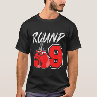 9th Birthday Boxing Boy 9 Year Old Boxer Bday Part T-Shirt