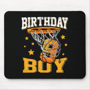 9th Birthday Bysketbyll Boy 9 Year Old Bysketbyll Mouse Pad