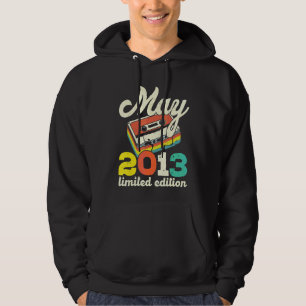 9th Birthday May 2013 Vintage Cassette Hoodie