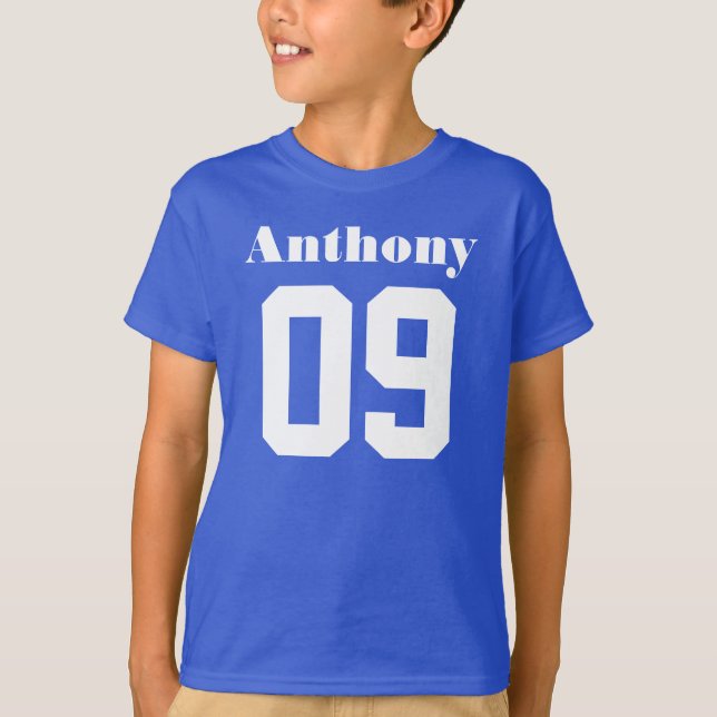 9th Birthday Shirt | Custom Name (Front)