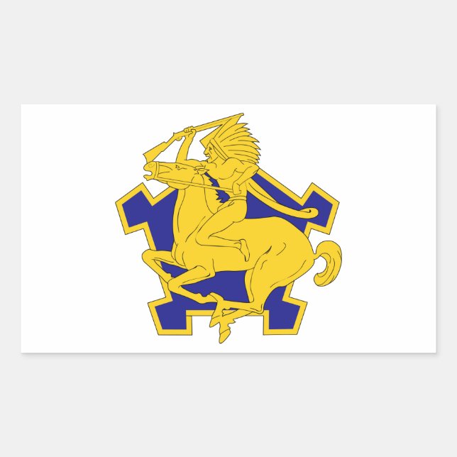 9th Cavalry Regiment Rectangular Sticker (Front)