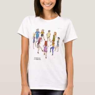 9th Day of Christmas (Nine Ladies Dancing) T Shirt