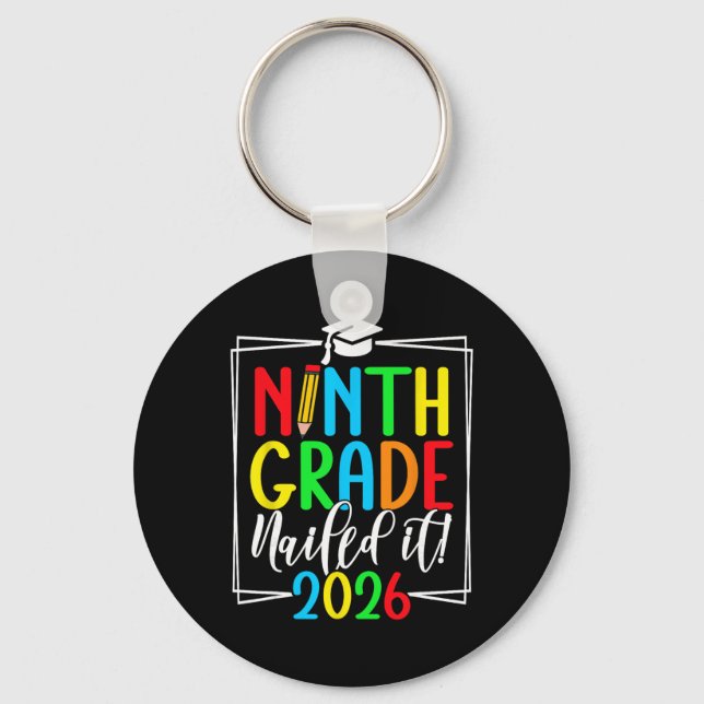 9th Grade 2026 Freshman Graduation _2  Key Ring (Front)