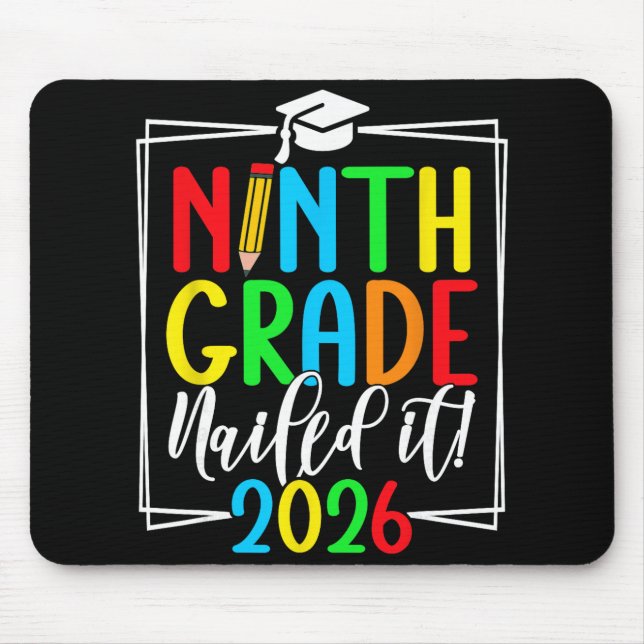 9th Grade 2026 Freshman Graduation _2  Mouse Pad (Front)