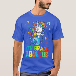 9th Grade Fabulous Unicorn Fish Back to School T-S T-Shirt