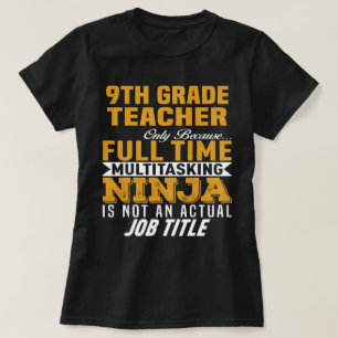 9th Grade Teacher T-Shirt