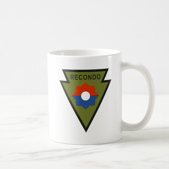 9th Inf Div Recondo (mug) Coffee Mug (Right)