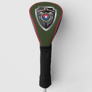 9th Infantry Division Veteran Shield Golf Head Cover