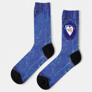 9th Lapis Anniversary Socks