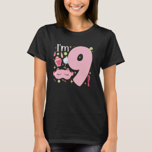 9th Spa Birthday 9 Year Old Spa B-Day Girls Spa Pa T-Shirt
