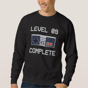 9th Wedding Anniversary 9 Year Him & Her Level 9 C Sweatshirt