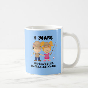 9th Wedding Anniversary Gift For Him Coffee Mug