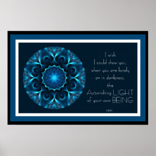 A001.Astonishing Light - Frameable Print.1 Poster