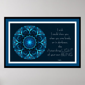 A001.Astonishing Light - Frameable Print.1 Poster