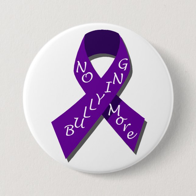 A02 Anti-Bullying Button.2 7.5 Cm Round Badge (Front)