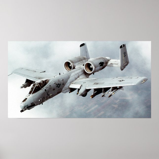 A10 Thunderbolt II Poster (Front)