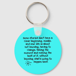 a1159f stories life quotes adventure positive key ring