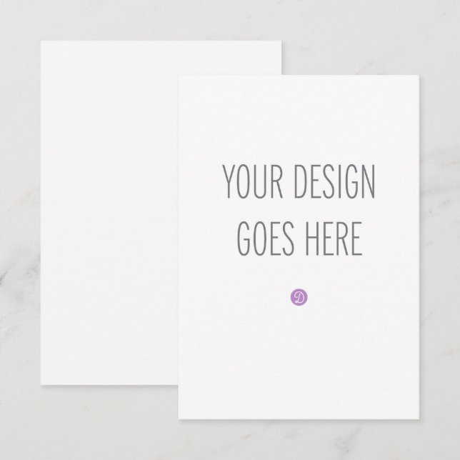 A1 Response Card Enclosure Card Printing (3.5x5)) (Front/Back)