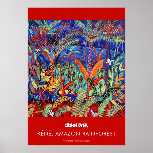 A2 poster by John Dyer. Tribal body art (Front)