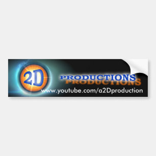 a2Dproduction Bumper Sticker