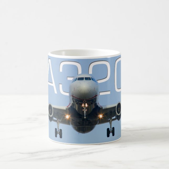 A320 AIRLINER COFFEE MUG (Center)