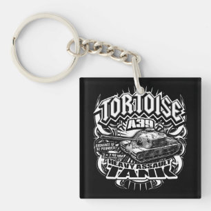 A39 Tortoise Keychain Acrylic Keychain