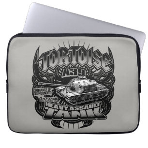 A39 Tortoise Laptop Sleeve Electronics Bag