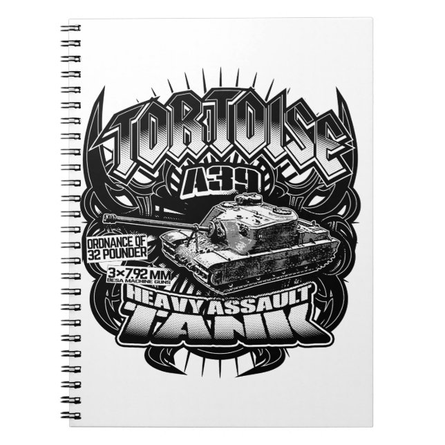 A39 Tortoise Notebook Spiral Photo Notebook (Front)