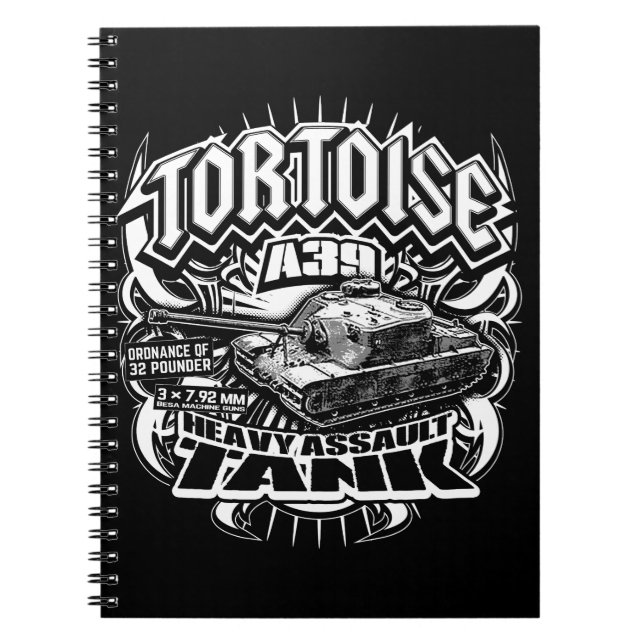 A39 Tortoise Notebook Spiral Photo Notebook (Front)