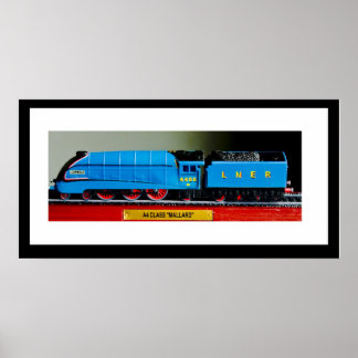 a4 mallard  LNER Poster