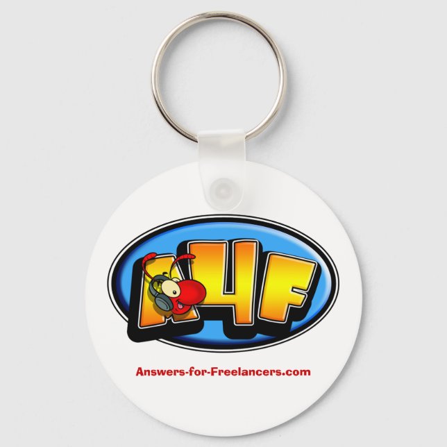 A4F Logo Key Ring (Front)