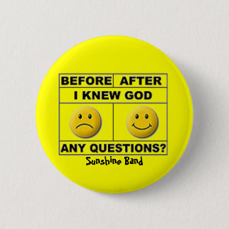 A5018D-md, Sunshine Band 6 Cm Round Badge