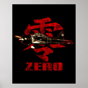 A6M Zero Poster