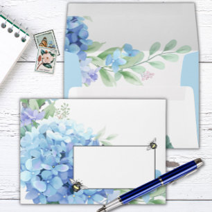 A7 Bumble Bee Envelope - Blue (Fits 5"x7" Cards)