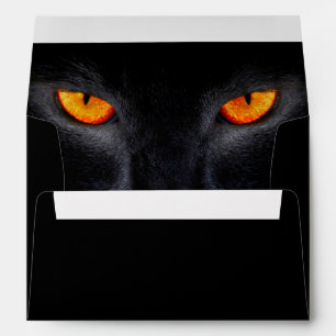 A7 Greeting Card/Black Cat Envelopes