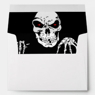 A7 Greeting Card/Skeleton Envelope