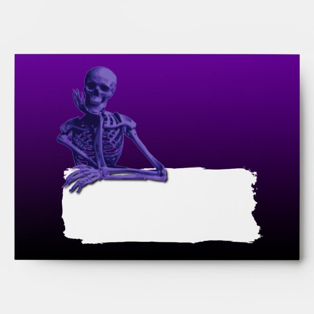 A7 Halloween Invitation Envelope (Front)