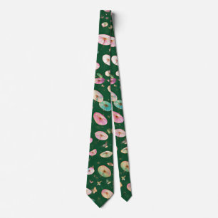 A 1000 Parasols Forest Green  Tie