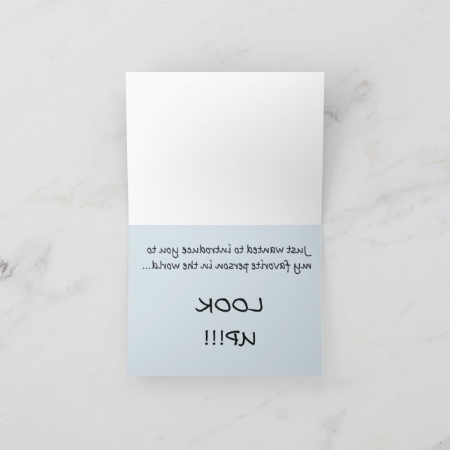 A 101 - Mirror Card - My Favourite Person (Inside)
