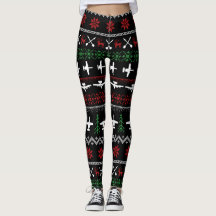 A-10 Christmas leggings