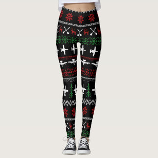A-10 Christmas leggings