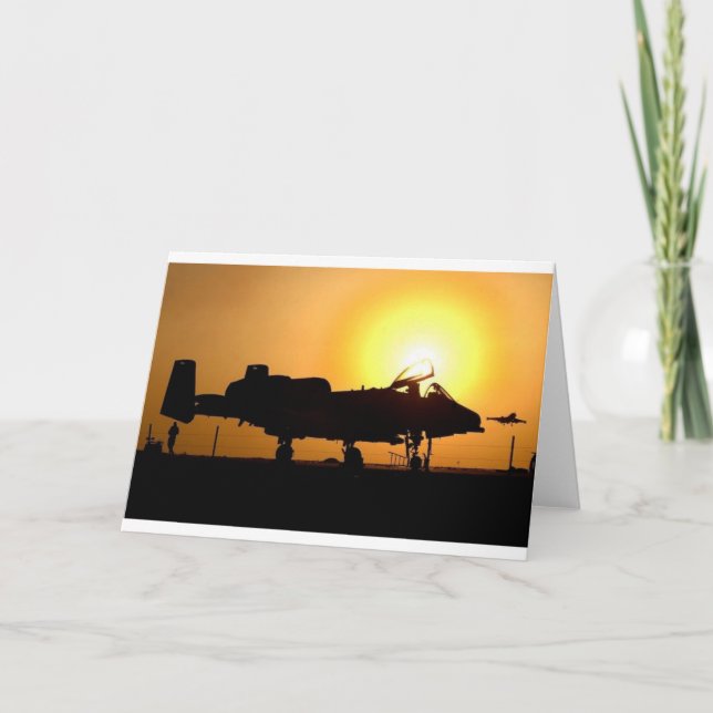 A-10 SUNRISE CARD (Front)