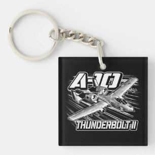 A-10 Thunderbolt II Acrylic Keychain