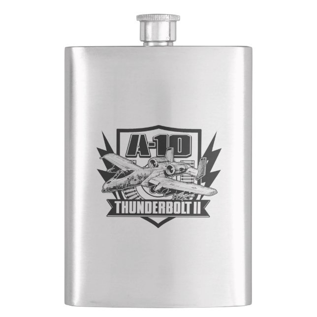 A-10 Thunderbolt II Flask Classic Flask (Front)