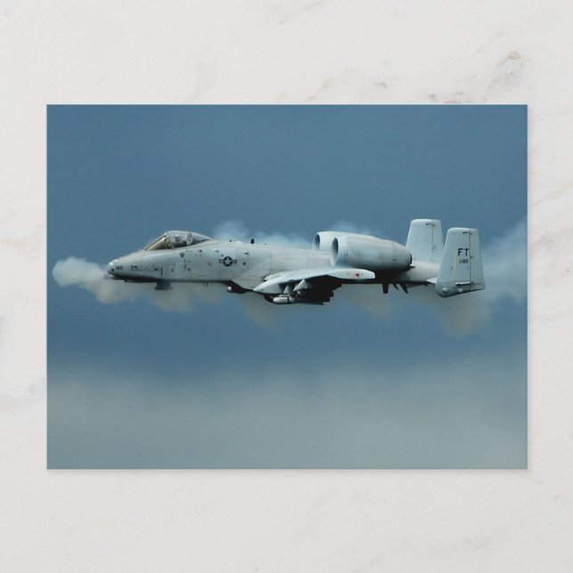 A-10 Thunderbolt II Postcard (Front)