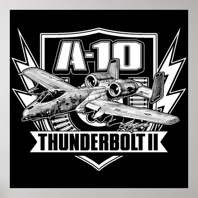A-10 Thunderbolt II Poster Poster (Front)