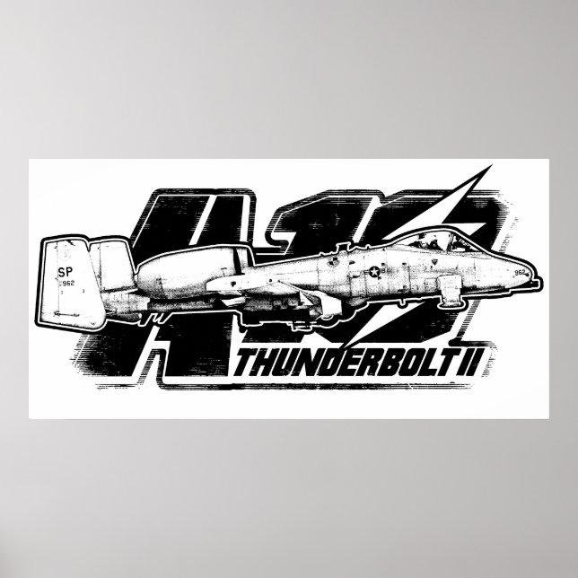 A-10 Thunderbolt II Poster Poster (Front)