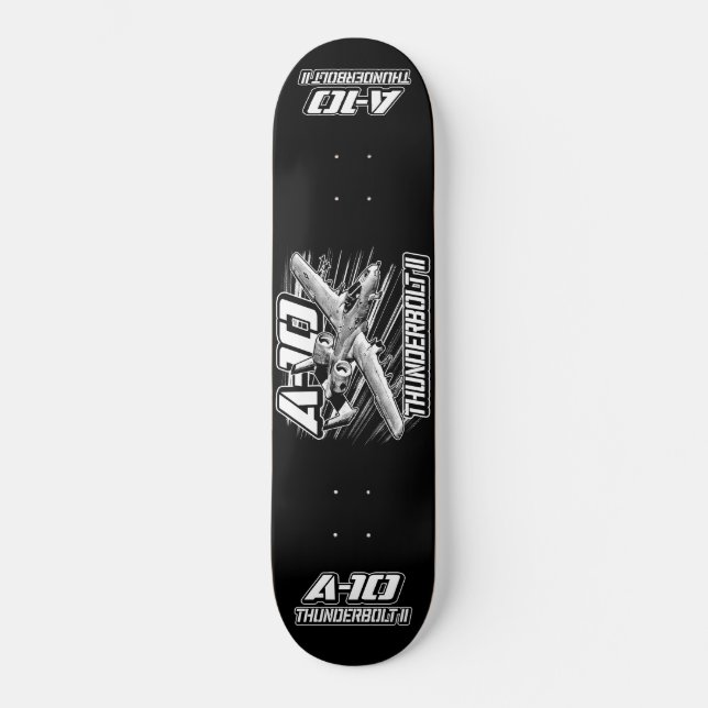 A-10 Thunderbolt II Skateboard Deck Skateboard (Front)