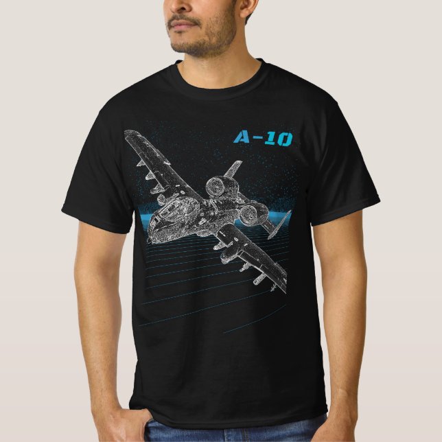 A-10 Thunderbolt II (Warthog) T-Shirt (Front)