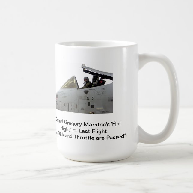 A-10 Warthog Humour Rule #4 Coffee Mug (Right)